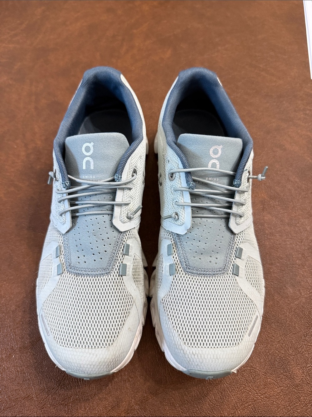 On Running Women’s Cloud Sneakers in Light Blue-Gray